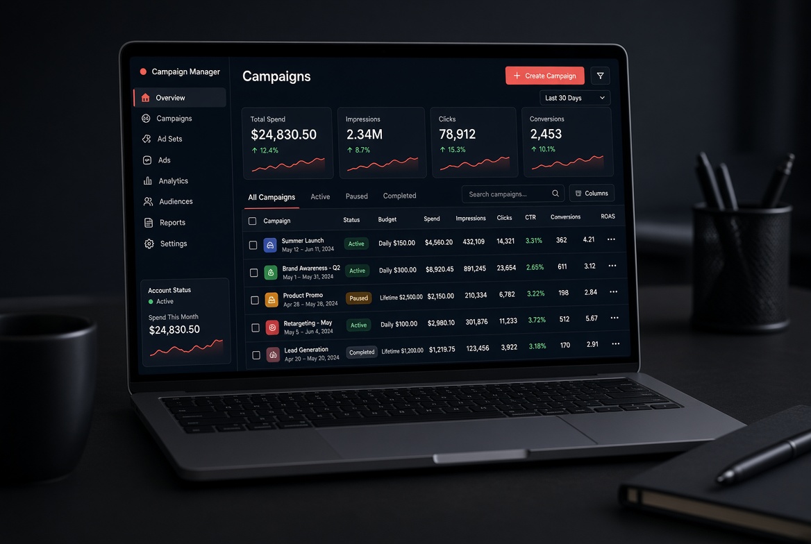 Ridgeline Growth Hub campaign view